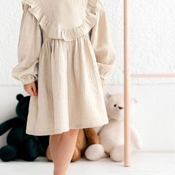LULU & SKY Puff Sleeve Empire Dress-image-40