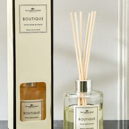 Home Centre White Peony Rose Blossom Reed Diffuser Set-24