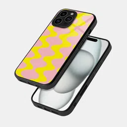 macmerise Geometric Printed iPhone 16 Pro Bumper Case Mobile Accessories-25