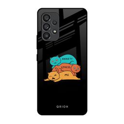 QRIOH Quirky Printed Samsung Galaxy A53 5G Back Case Mobile Accessories-image-31
