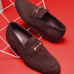 WAVE WALKER Men Suede Loafers-image-86