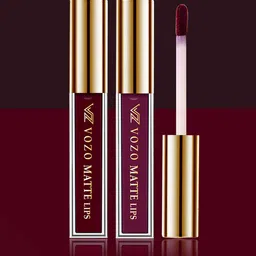 VOZO Set Of 2 Matte Lips Liquid Lipstick 4 ml Each Shade 103-201 image 1