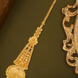 arch fashion Micron Gold Plated Maangtika-picture-32