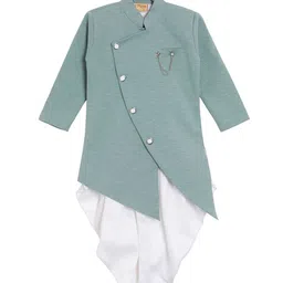 NIRVAAN Boys Regular Pure Cotton Kurta with Dhoti Pants-image-35