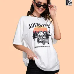 Christy World Women Pack Of 2 Graphic Printed Cotton T-shirt-image-36