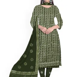Farooq Dyeing Printed Pure Cotton Unstitched Dress Material-image-83
