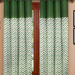 Dekor World Multicoloured Set of 2 Window Curtain-image-82