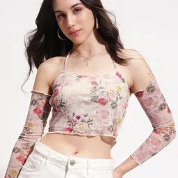 ESPYR By Tokyo Talkies Women Floral Printed Crop Fitted Top-image-85