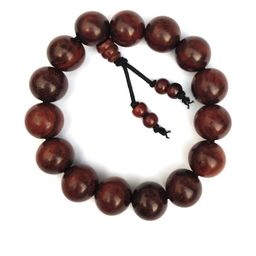 Apnisanskriti Unisex Red Sandalwood Chandan Bracelet 14mm-image-31