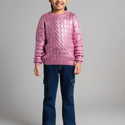 Ed-a-Mamma Girls Printed Pullover-image-32