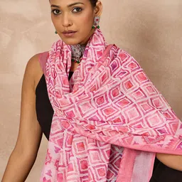 InWeave Shoulder Straps A-Line Kurta With Palazzos & Dupatta image 2