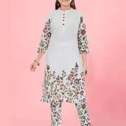Mom&Bae Women Pink Kurtas-image-21