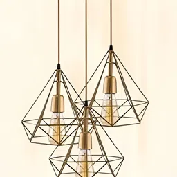 KINIS Gold-Toned Quirky Ceiling Lamp-43