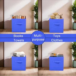 Aura Set of 6 Solid Regular Multi-Utility Wardrobe Organiser image 2