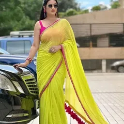 SAADHVI Pure Georgette Saree-image-57