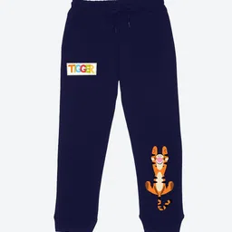 YK Disney Boys Graphic Printed Mid Rise Joggers-image-90