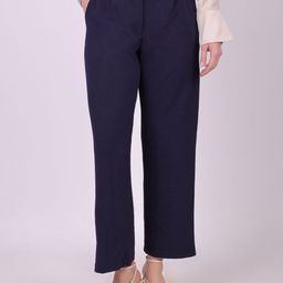 MICHAEL KOVLIN High-Rise Casual Trousers-image-121