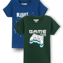 RASPY Boys 2 Printed Pure Cotton T-shirt-31