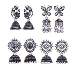 Sangria Alloy Silver-Plated Earrings-image-29