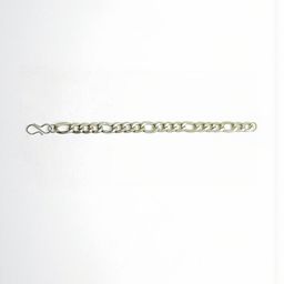 Dynamic Retail Global Men Stainless Steel Silver-Plated Link Bracelet-image-83