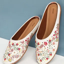 Anouk Women Embellished Mules Flats-image-76