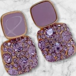Amrav Women Purple Earrings-image-12