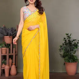 The Textile Hub Women Pure Georgette Saree-picture-56