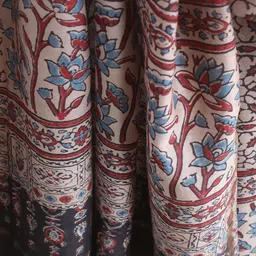 Weaves of Tradition Ethnic Motifs Printed Block Print Dupatta image 3