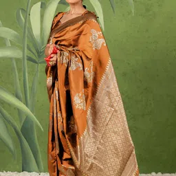 Subham Woven Design Zari Banarasi Saree-image-15