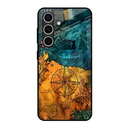 QRIOH Architecture Map Real Samsung Galaxy S24 FE 5G Impact Resistant Back Case-picture-3