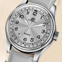DOUBLERUN Premium Collection Men Leather Straps Analogue Multi Function Watch H05N1107-3