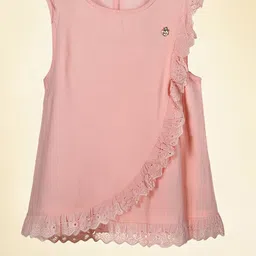 Purple United Kids GIRLS Pink Cotton Top-picture-22