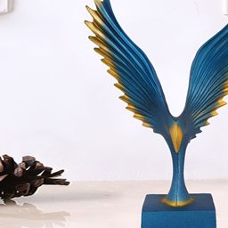 Zart Blue Idol Showpiece-image-41