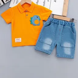 POP STREET KIDS Boys T-shirt With Shorts-image-41