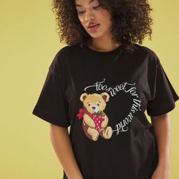 Trendyol Women Printed Pockets T-shirt-image-95