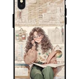 QRIOH Quirky Printed iPhone X Back Case Mobile Accessories-image-93
