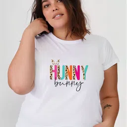 Toodle Plus Plus Size Women Printed T-shirt-image-27