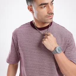 glitchez Cool Vibe Self Geometric Oversized T-shirt-image-18