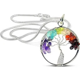 VIBESLE Women Circular Pendant with Chain-5