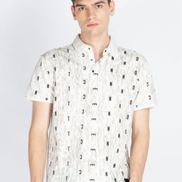 Status Quo Men Typography Printed Polo Collar T-shirt-picture-4