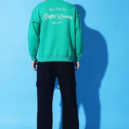 GRIFFEL Men Typography Printed Tracksuits image 2