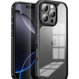 Karwan Solid Printed iPhone 16 Pro Shockproof Bumper Back Case-18