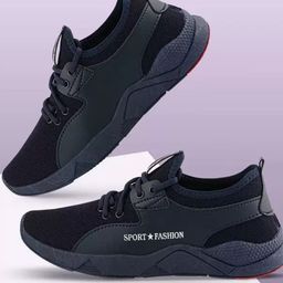 ORVAX Men Mesh Running Non-Marking Shoes image 5