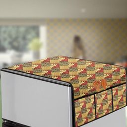 The Furnishing Tree Yellow Plastic Refrigerator Cover-image-41
