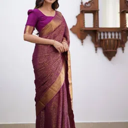 Sitanjali Women Woven Design Banarasi Saree-image-71