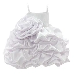 Pink Wings Satin Balloon Dress-picture-57