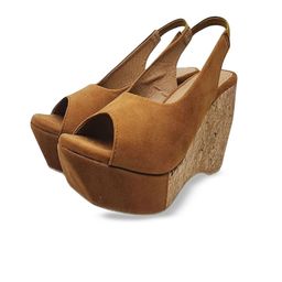 MONAQI Women Wedge Heels Peep Toes-image-9