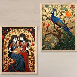 Traditional Wall Art With Frame Home Decor Wall Painting For Living Room Office Bedroom-29