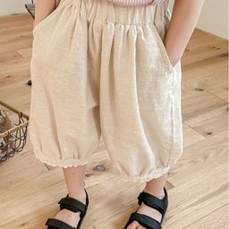 LULU & SKY Girls Loose Fit High-Rise Pleated Trousers-picture-8