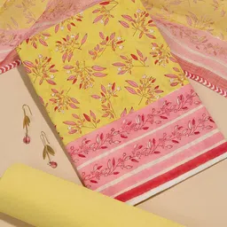 Taneira Ethnic Motifs Printed Unstitched Dress Material-image-71